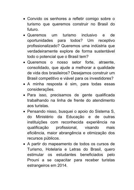 Bom dia, senhoras e senhores • É um grande prazer estar presente ...