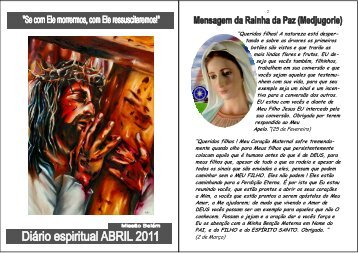 DIARIO ESPIRITUAL ABRIL 2011.pub (Sola lettura) - Missão Belém