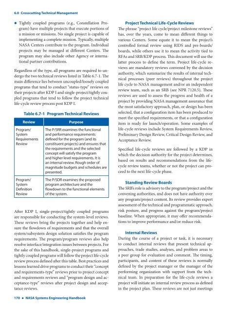 NASA Systems Engineering Handbook