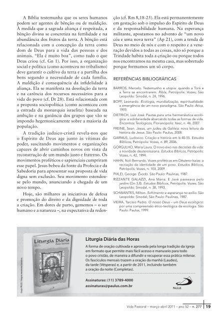 Clique aqui para baixar a versão em PDF - Vida Pastoral