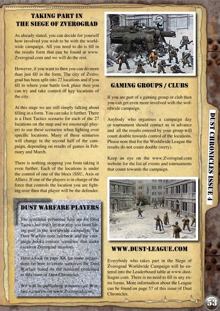 Dust Chronicles Issue 4