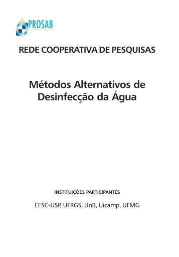 Métodos Alternativos de Desinfecção da Água - Finep