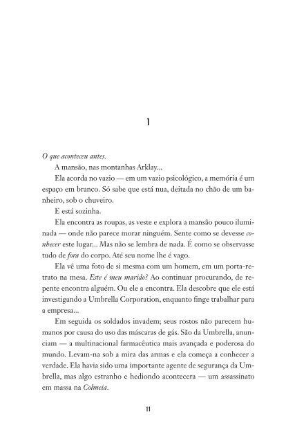 11 O que aconteceu antes. A mansão, nas ... - Galera Record