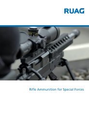 03 Rifle Ammunition for Special Forces - Ruag