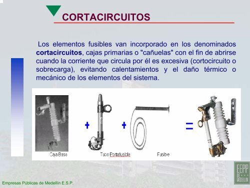 Protección del sistemas de distribución de Empresas Públicas de ...