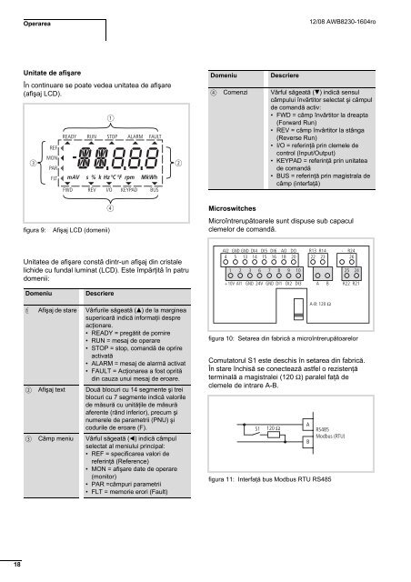 Manual convertizoare frecventa - Moeller Electric
