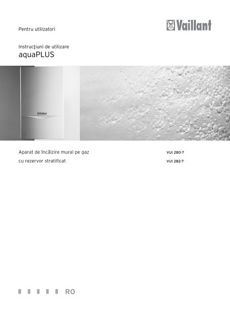 aquaPLUS VUI Manual de utilizare.pdf (0.99 MB) - Vaillant