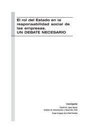 El rol del Estado en la responsabilidad social de las empresas