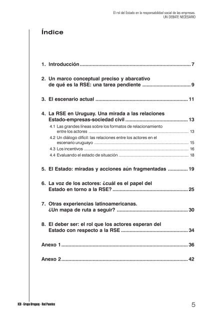 El rol del Estado en la responsabilidad social de las empresas