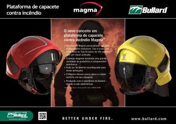 Plataforma de capacete contra incêndio - Bullard