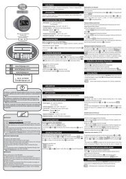 Manual do MT-511C - Full Gauge Controls