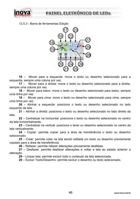 Manual Itinerário Eletrônico Inova - Inova Sistemas Eletrônicos