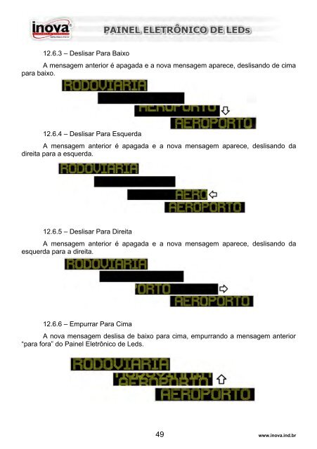 Manual Itinerário Eletrônico Inova - Inova Sistemas Eletrônicos