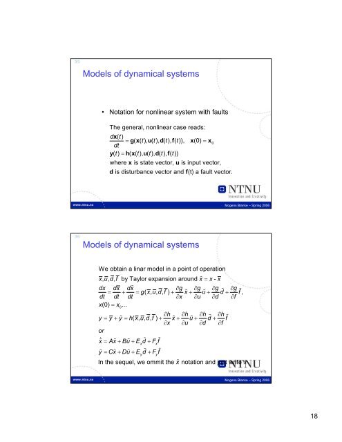 Diagnosis and FTC by Prof. Blanke [pdf] - NTNU