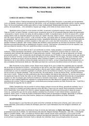 veja o texto completo em formato PDF - Casa 21