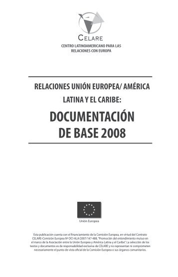 DOCUMENTACIÓN DE BASE 2008 - CELARE