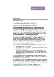Medienmitteilung 08.11.2011 (PDF, 18.4 KB) - Valiant Bank