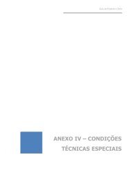 anexo iv - condições técnicas especiais - Esposende Ambiente