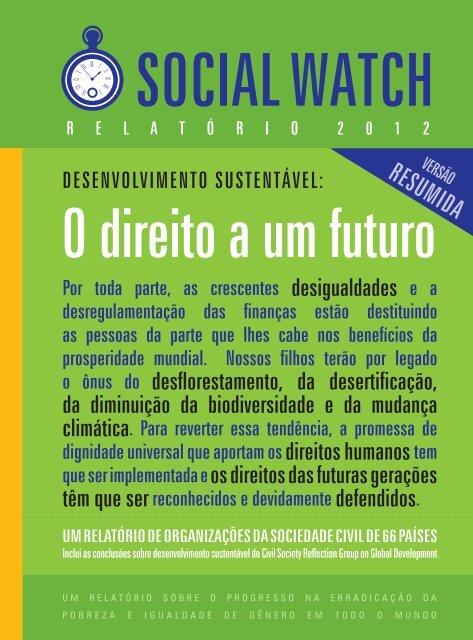 resumida - Social Watch