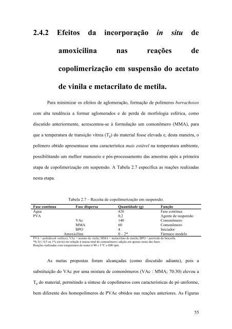 produção de micropartículas e nanopartículas poliméricas ... - UFRJ