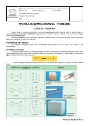 apostila de química orgânica – 4º bimestre - PROF. RICARDO ...