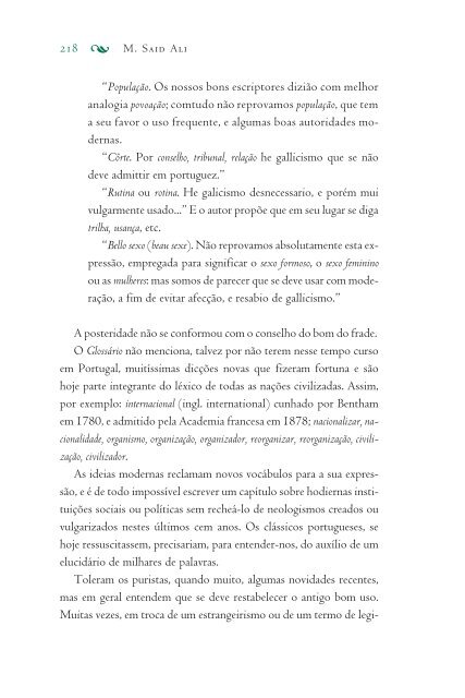 Dificuldades Da Língua Portuguesa - Academia Brasileira de Letras