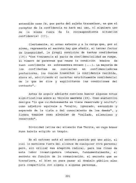 fenomenologia de los confidenciales como modalidad del periodismo