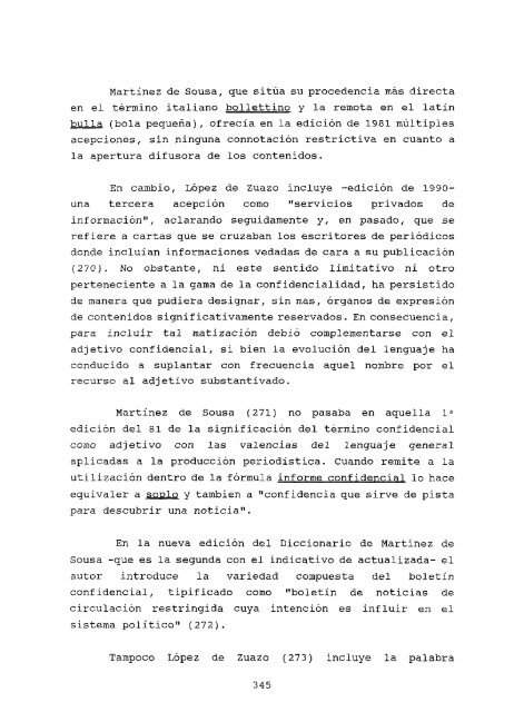 fenomenologia de los confidenciales como modalidad del periodismo