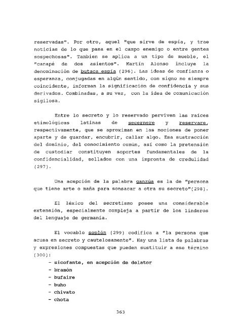 fenomenologia de los confidenciales como modalidad del periodismo