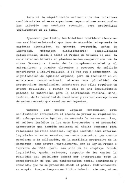 fenomenologia de los confidenciales como modalidad del periodismo