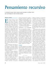 Pensamiento recursivo - Sigma Xi