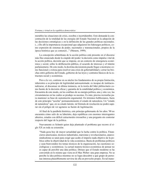 Maquiavelo, Schmitt, Gramsci y el “decisionismo” de los ... - CLACSO