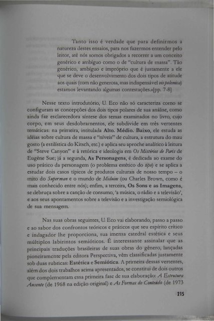 Umberto Eco e O Nome da Rosa - Portal da História do Ceará