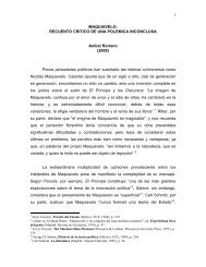 Maquiavelo: recuento crítico de una polémica ... - Aníbal Romero