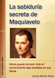 La Sabiduría Secreta de Maquiavelo - Tusbuenoslibros.com