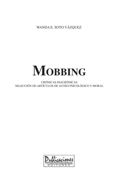 MOBBING - Acoso moral