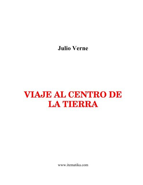 Viaje al centro de la tierra - Colegio Juan Pablo II