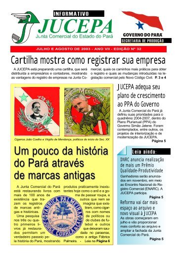 Informativo Jucepa nº 32 - Jucepa.com