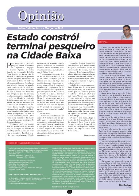 Folha CIDADE BAIXA.indd - Jornal Folha Cidade Baixa