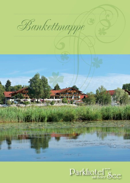 Bankettmappe, Parkhotel am Soier See