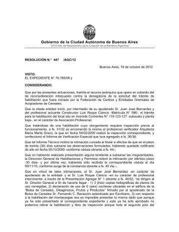 Gobierno de la Ciudad Autónoma de Buenos Aires - Boletín Oficial ...