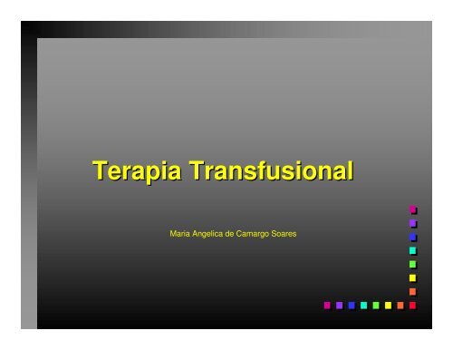 Terapia Transfusional