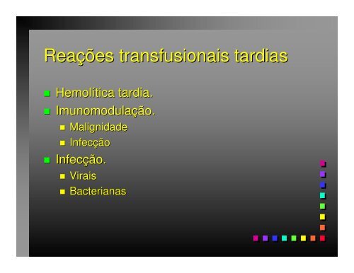 Terapia Transfusional