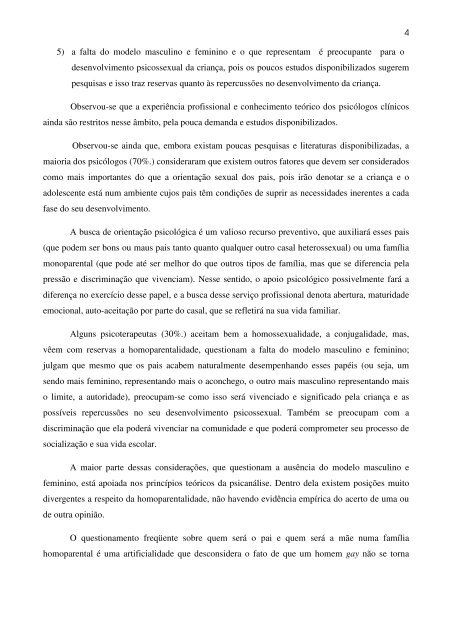 Psicologia Clínica e Homoparentalidade: desafios contemporâneos ...