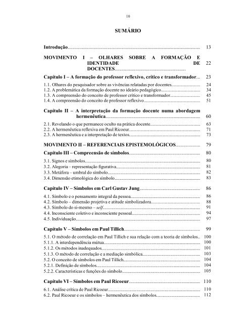 aportes para uma hermenêutica da identidade e da práxis docente