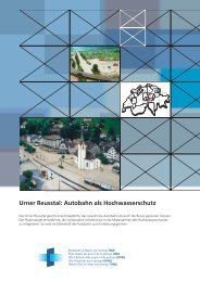 Urner Reusstal: Autobahn als Hochwasserschutz