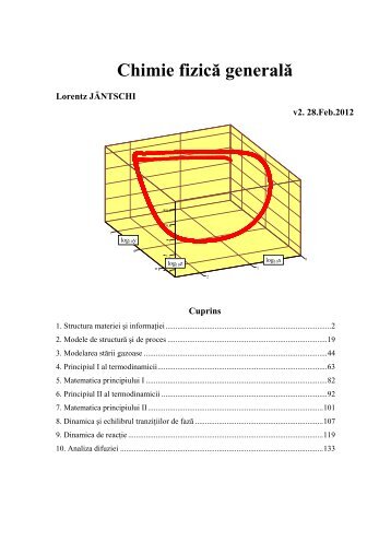 Chimie fizică generală - Lorentz JÄNTSCHI