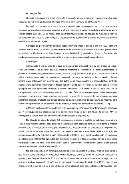 Estudo da Aplicação de Materiais Adesivos Termofusíveis na ...