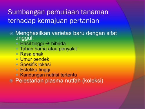 1.Kwt-Pendahuluan, Pengertian dan Program Pemuliaan - Kuswanto