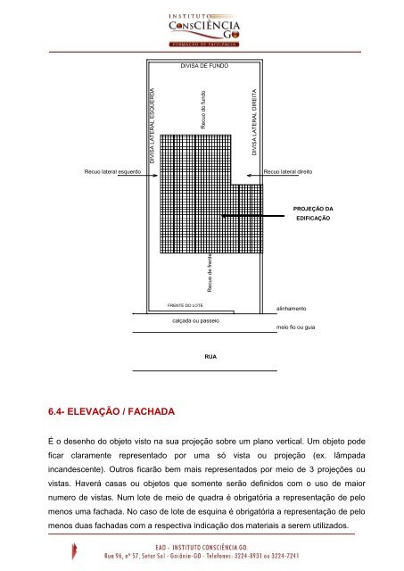 Desenho Arquitetônico - Projetos Técnicos - Instituto Consciência GO